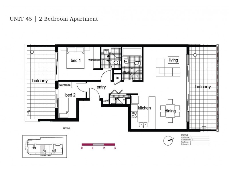 45/65-71 Cowper Street, Granville NSW 2142 Floorplan