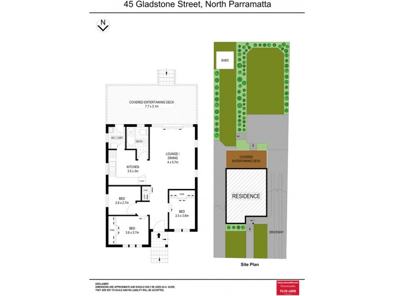 45 Gladstone Street, North Parramatta NSW 2151 Floorplan