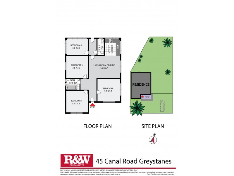 45 Canal Road, Greystanes NSW 2145 Floorplan