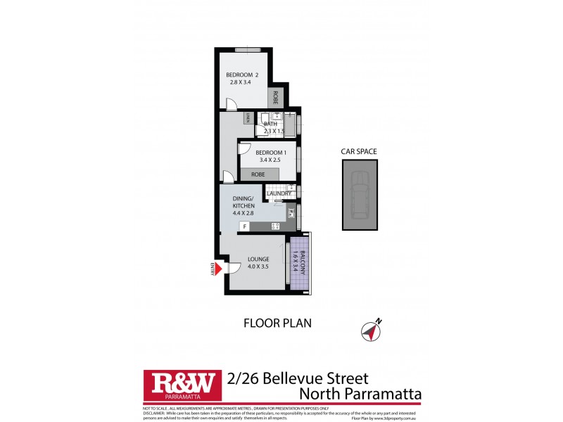 2/26 Bellevue Street, North Parramatta NSW 2151