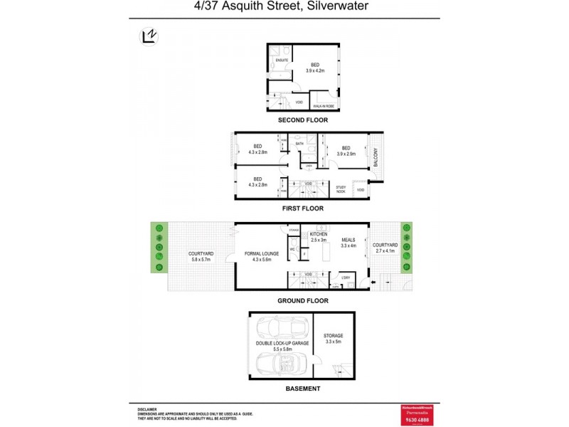 4/37-39 Asquith Street, Silverwater NSW 2128 Floorplan