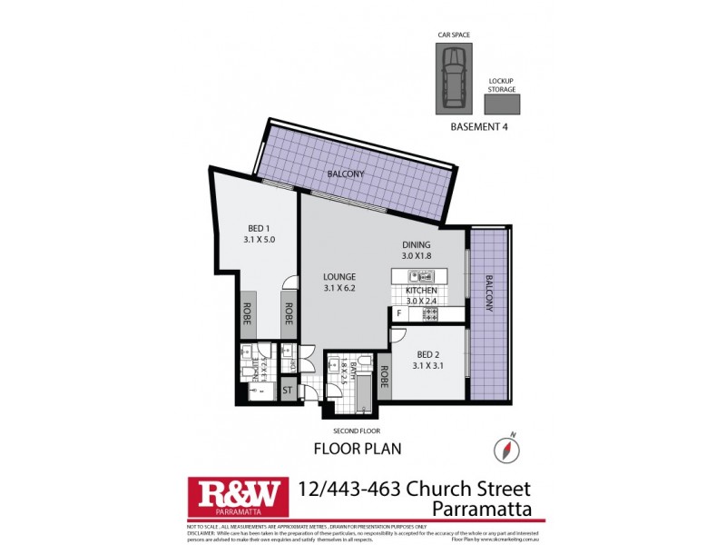 12/459-463 Church Street, Parramatta NSW 2150 Floorplan