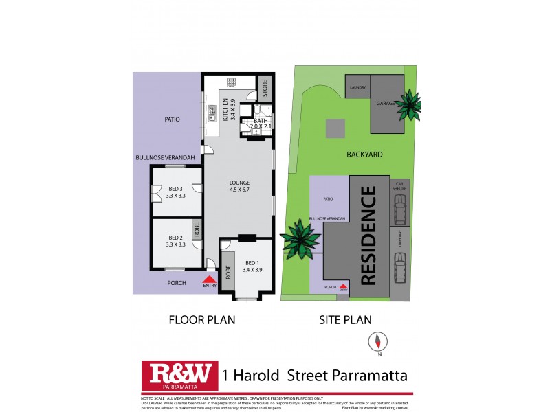 1 Harold Street, Parramatta NSW 2150 Floorplan