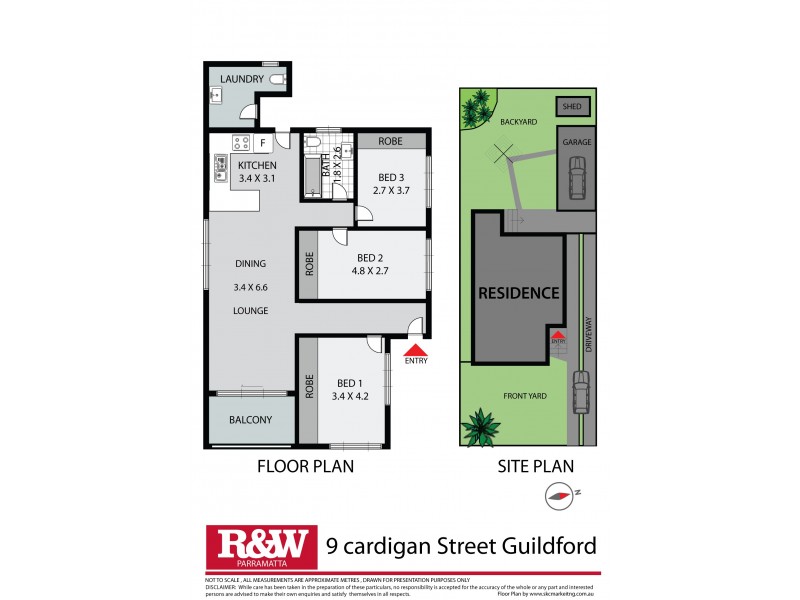 9 Cardigan Street, Guildford NSW 2161 Floorplan