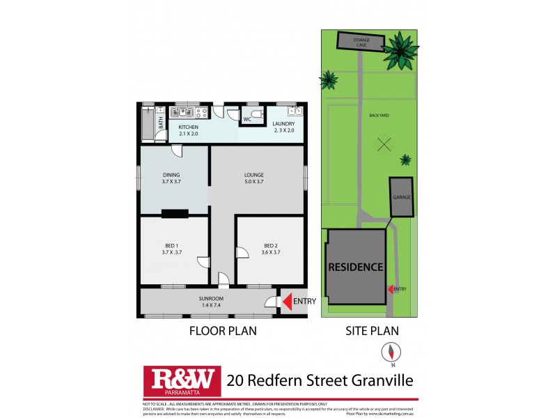 20 Redfern Street, Granville NSW 2142 Floorplan