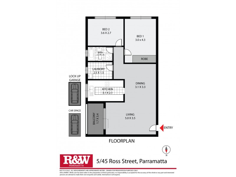 5/45 Ross Street, North Parramatta NSW 2151 Floorplan