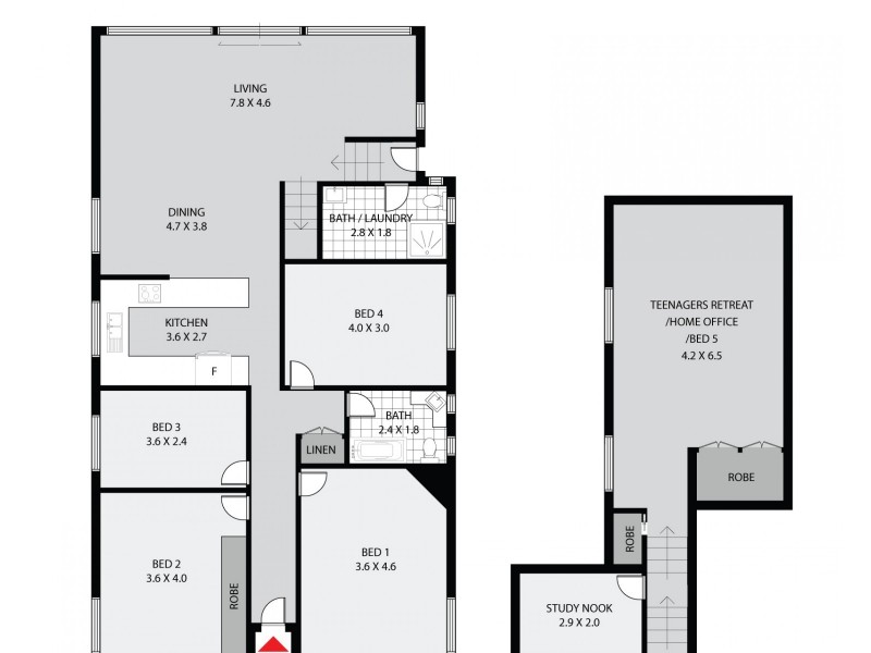 50 Glenayr Avenue, Denistone West NSW 2114 Floorplan