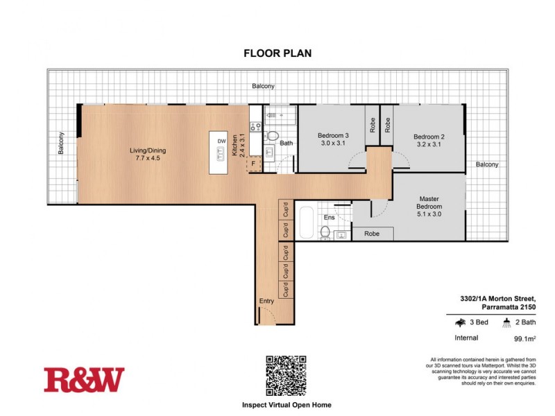 3302/1A Morton Street, Parramatta NSW 2150