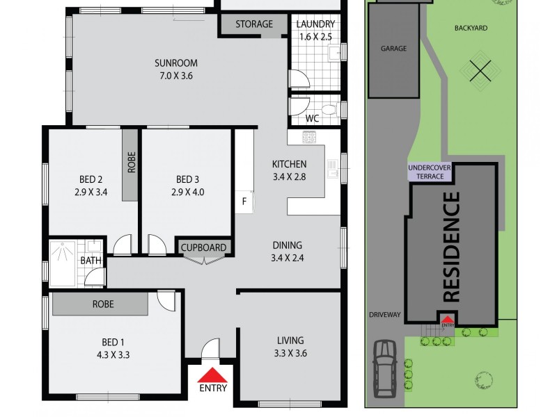21 Flinders Street, Ermington NSW 2115 Floorplan