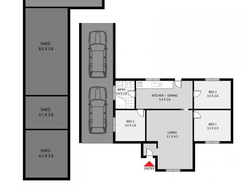 17 Crossland Street, Merrylands NSW 2160 Floorplan