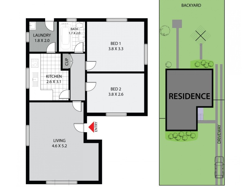22 Gammell Street, Rydalmere NSW 2116 Floorplan