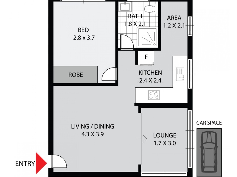 10/58 O’Connell Street, Parramatta NSW 2150 Floorplan