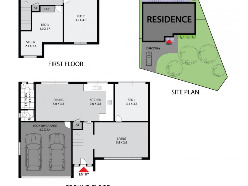 2 Hutchins Crescent, Kings Langley NSW 2147 Floorplan