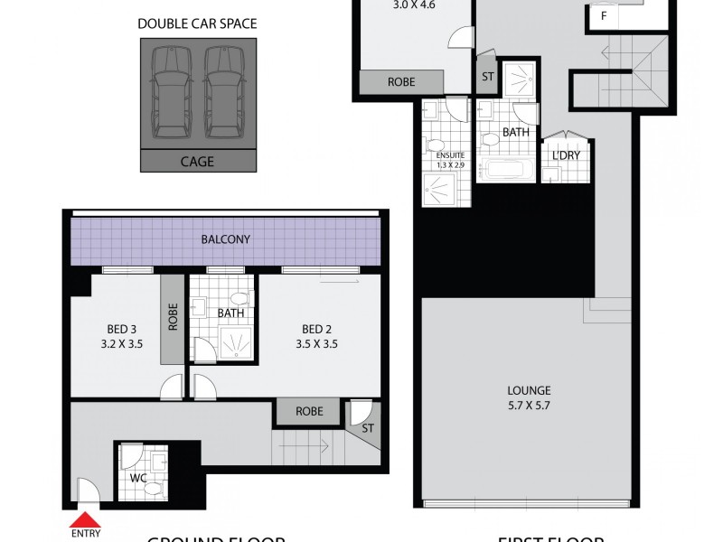 37/1 Sorrell Street, Parramatta NSW 2150 Floorplan