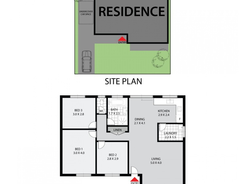 2A Stanley Lane, Rydalmere NSW 2116 Floorplan