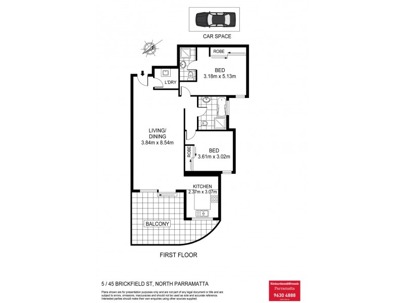 5/45 Brickfield Street, North Parramatta NSW 2151