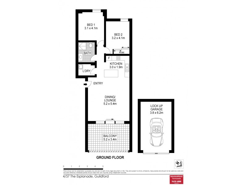 4/57 The Esplanade, Guildford NSW 2161 Floorplan