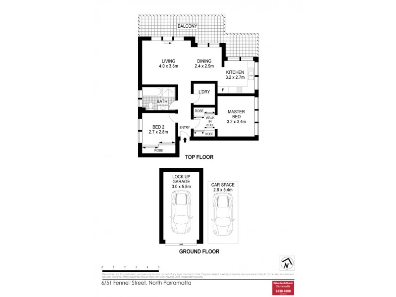 6/51 Fennell Street, North Parramatta NSW 2151 Floorplan
