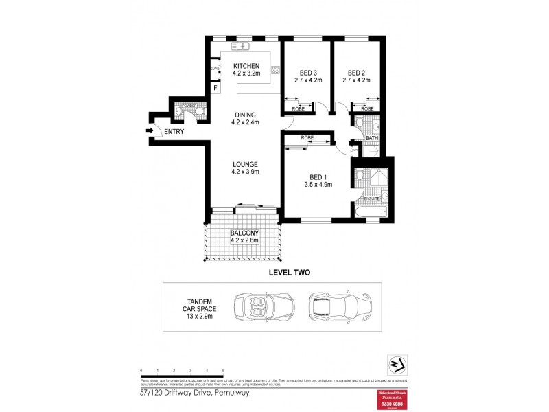 57/120 Driftway Drive, Pemulwuy NSW 2145 Floorplan
