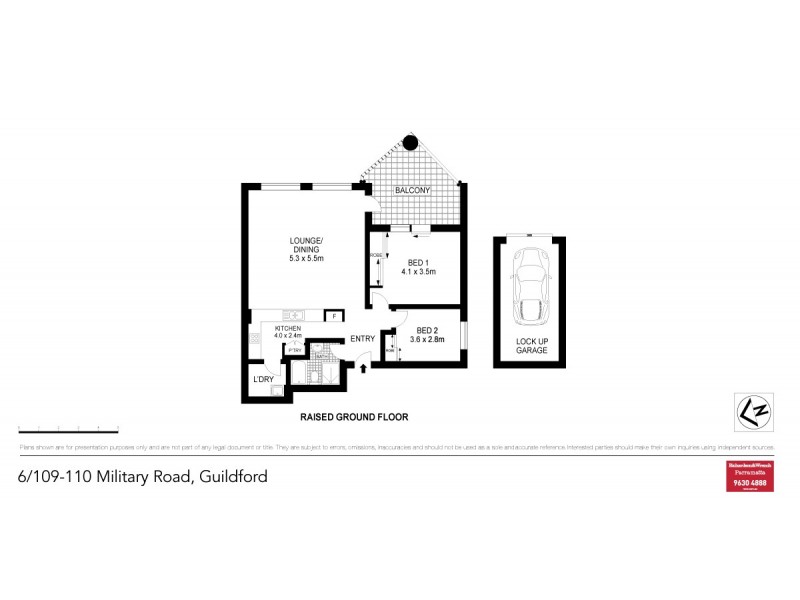 6/109-110 Military Road, Guildford NSW 2161 Floorplan