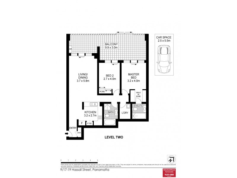 9/17-19 Hassall Street, Parramatta NSW 2150 Floorplan