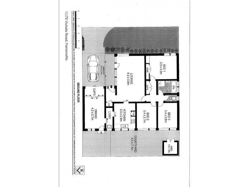 11/75 Victoria Road, Parramatta NSW 2150 Floorplan