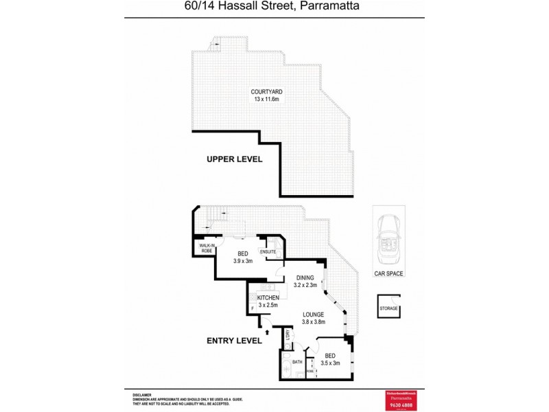 60/14 Hassall Street, Parramatta NSW 2150 Floorplan