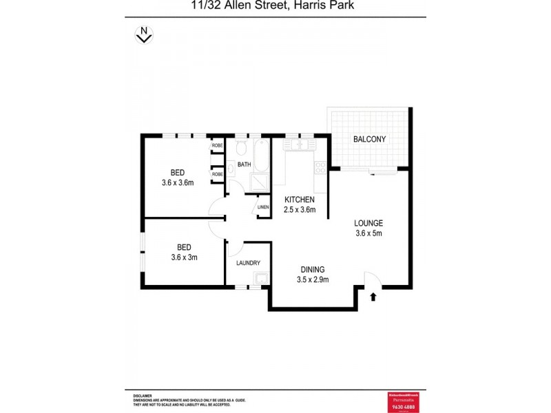 11/32 Allen Street, Harris Park NSW 2150 Floorplan