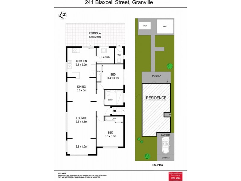 241 Blaxcell Street, Granville NSW 2142 Floorplan