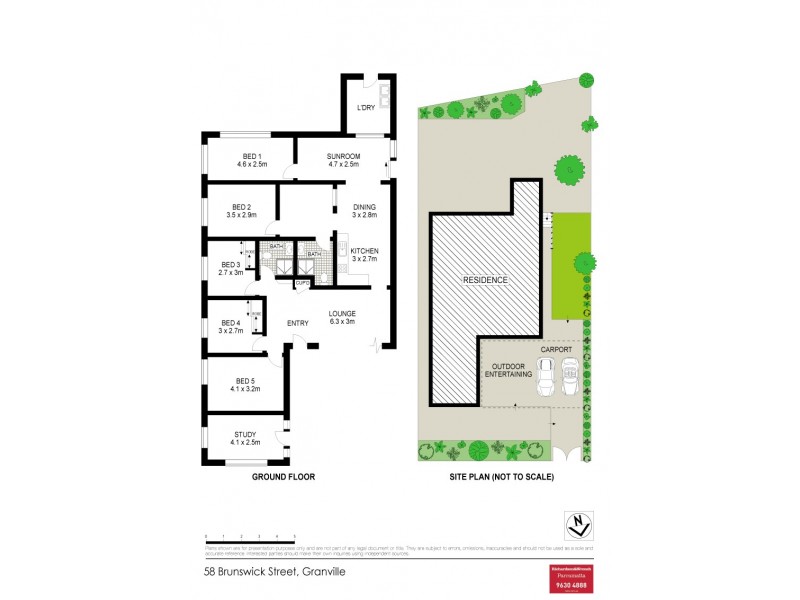 58 Brunswick Street, Granville NSW 2142 Floorplan