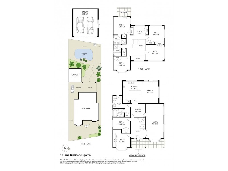 18 Lime Kiln Road, Lugarno NSW 2210 Floorplan