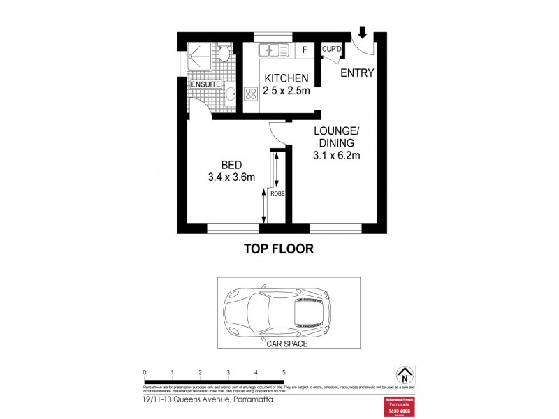 19/11-13 Queens Avenue, Parramatta NSW 2150 Floorplan