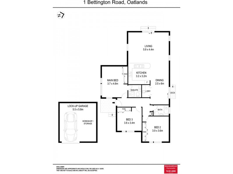 Oatlands NSW 2117 Floorplan