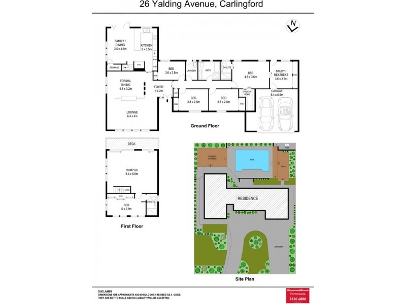 26 Yalding Avenue, Carlingford NSW 2118 Floorplan