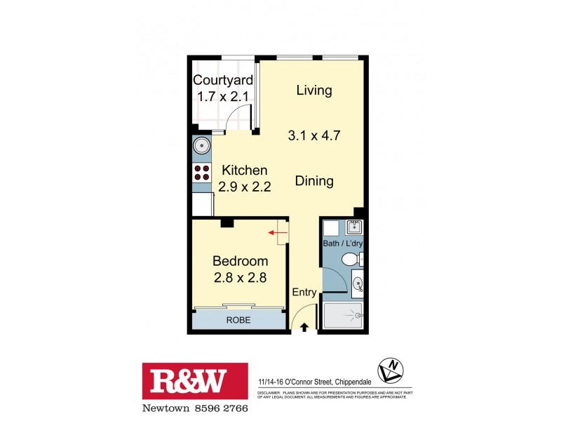 11/14-16 O’Connor Street, Chippendale NSW 2008 Floorplan
