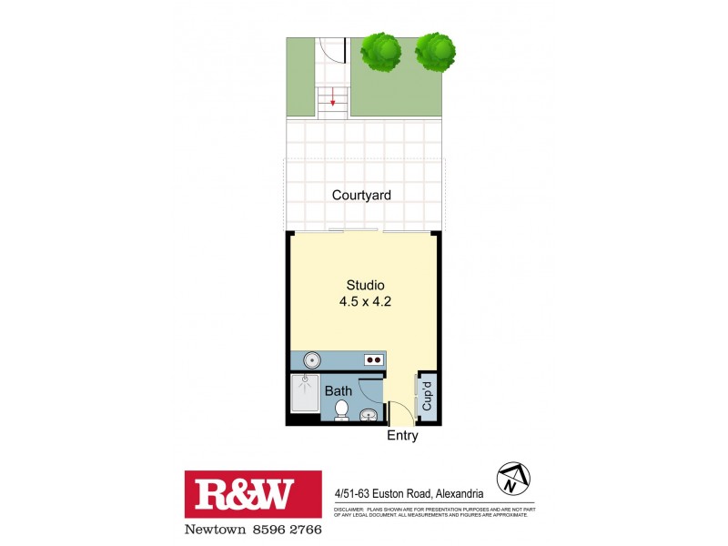 4/51-63 Euston Road, Alexandria NSW 2015 Floorplan