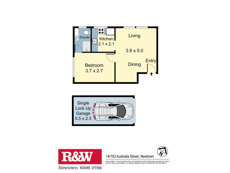 14/163 Australia Street, Newtown NSW 2042 Floorplan