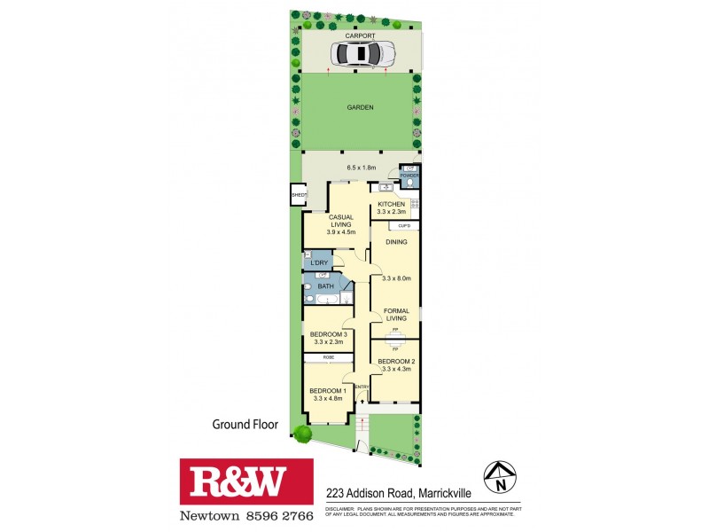 223 Addison Road, Marrickville NSW 2204 Floorplan
