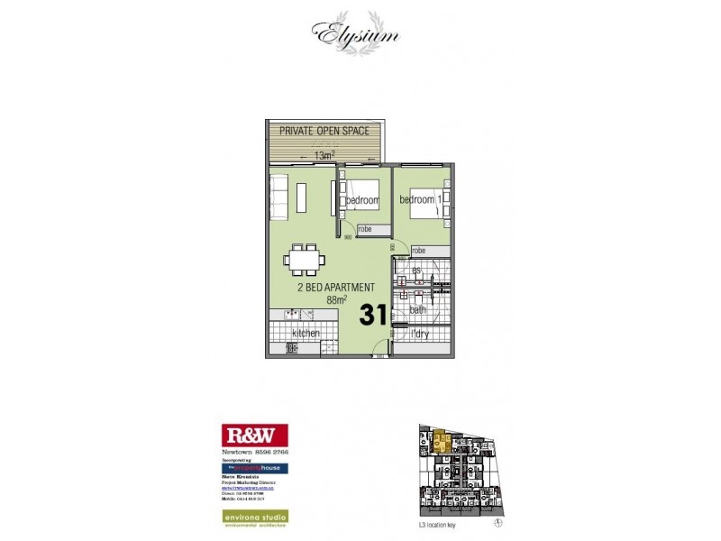 31/17-25 William Street, Earlwood NSW 2206 Floorplan
