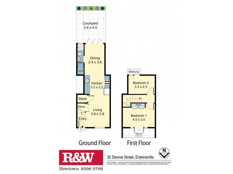 35 Devine Street, Erskineville NSW 2043 Floorplan