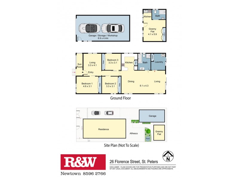 26 Florence Street, St Peters NSW 2044 Floorplan