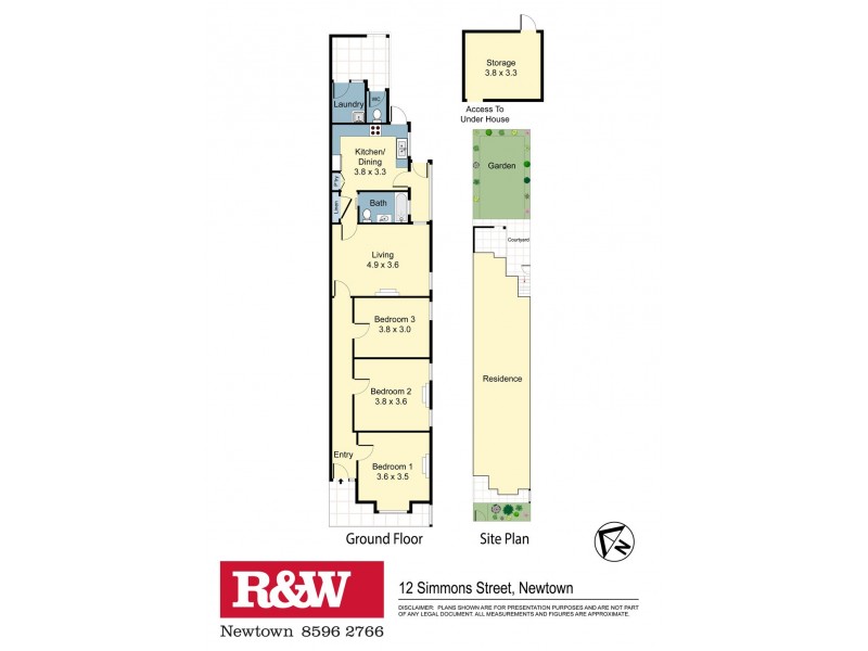 12 Simmons Street, Newtown NSW 2042 Floorplan