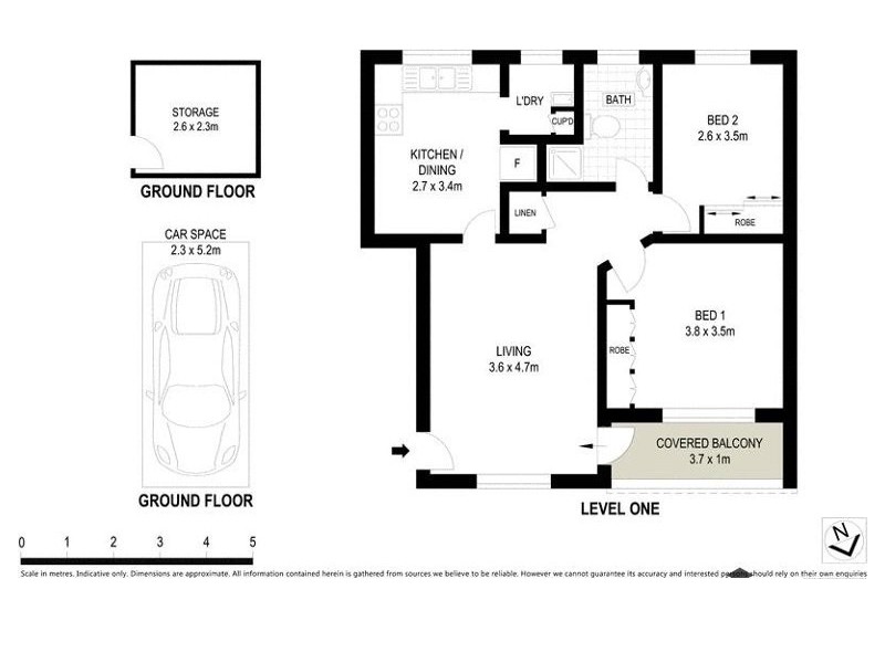 2/24 Glen Street, Marrickville NSW 2204 Floorplan