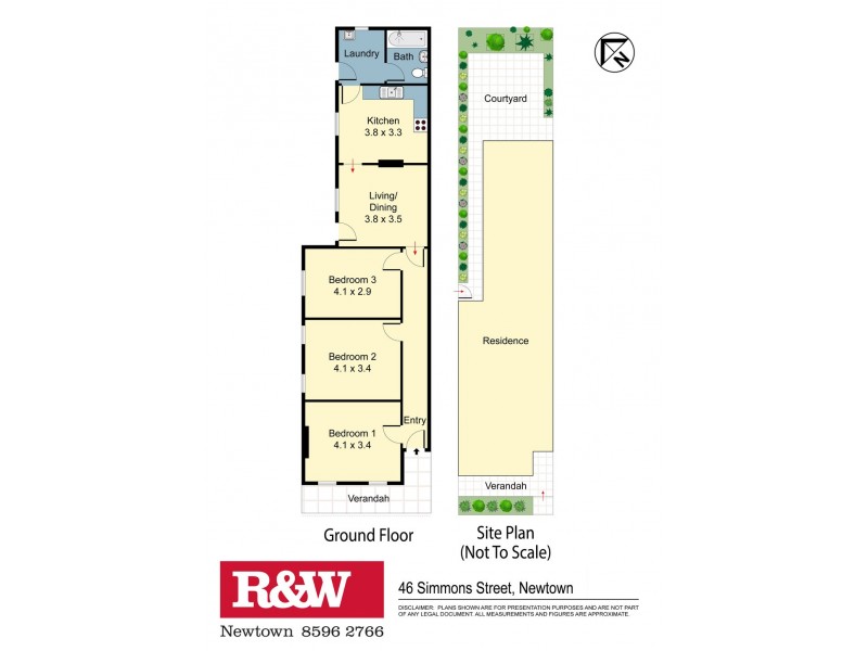 46 Simmons Street, Newtown NSW 2042 Floorplan
