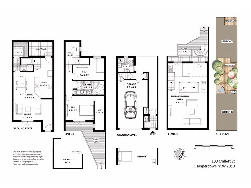 130 Mallett Street, Camperdown NSW 2050 Floorplan