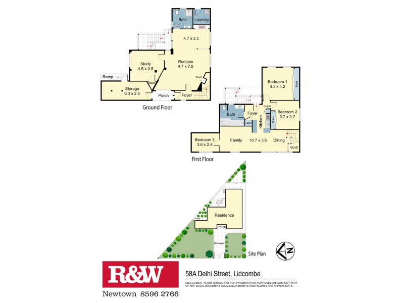 58A Delhi Street, Lidcombe NSW 2141 Floorplan