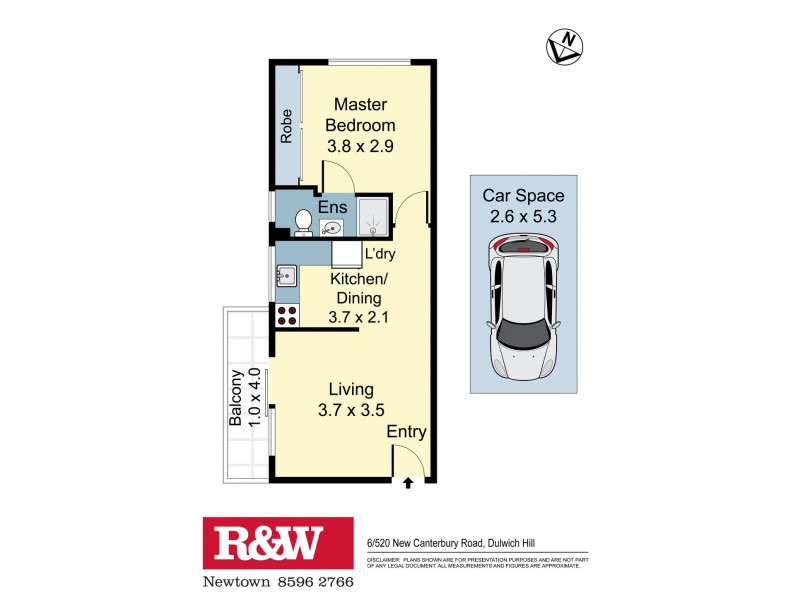 6/520 New Canterbury Road, Dulwich Hill NSW 2203 Floorplan