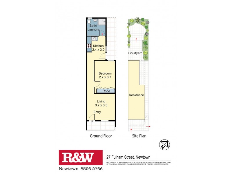 27 Fulham Street, Newtown NSW 2042 Floorplan