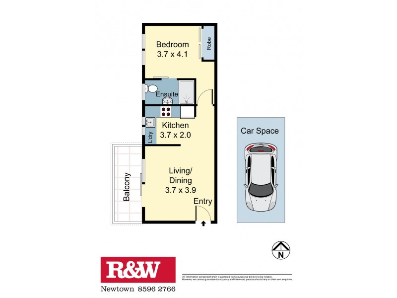 17/516 New Canterbury Road, Dulwich Hill NSW 2203 Floorplan
