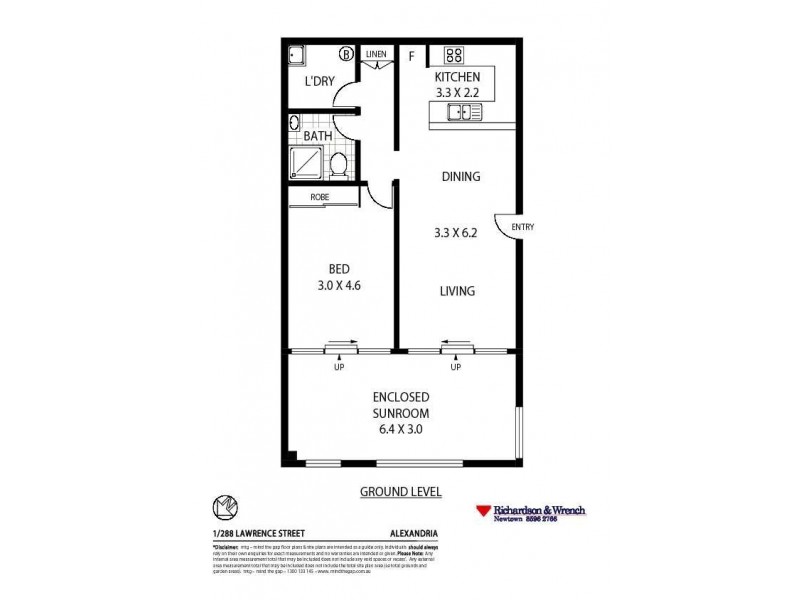 1/288  Lawrence Street, Alexandria NSW 2015